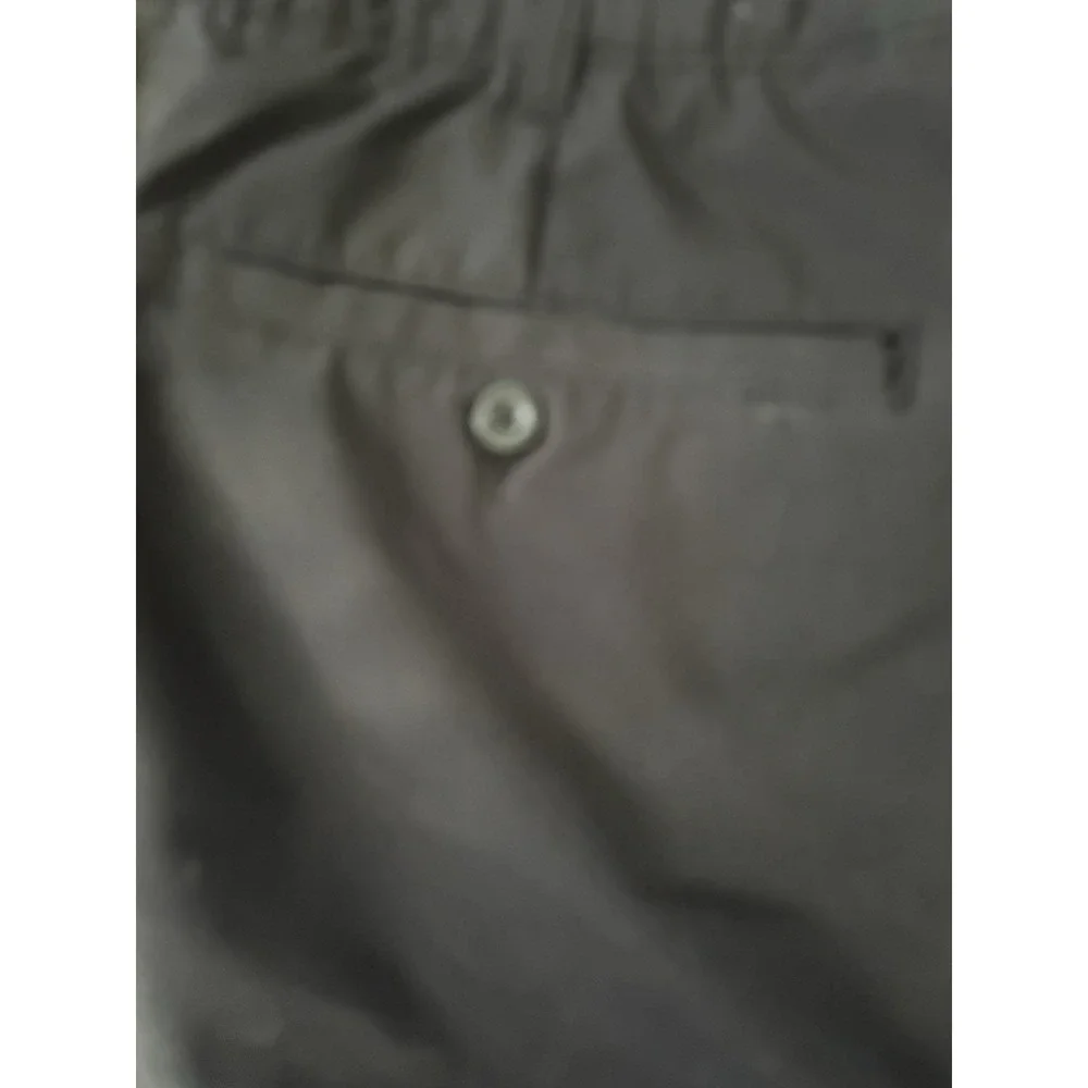 Reebok Golf Shorts‎ Mens 46x9 Black Pleated Stretch Performance Activewear